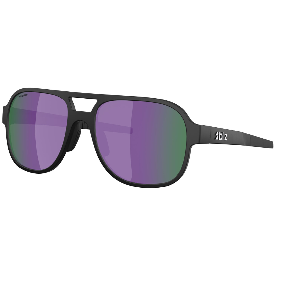 A006 Matte Black Smoke W Purple Multi