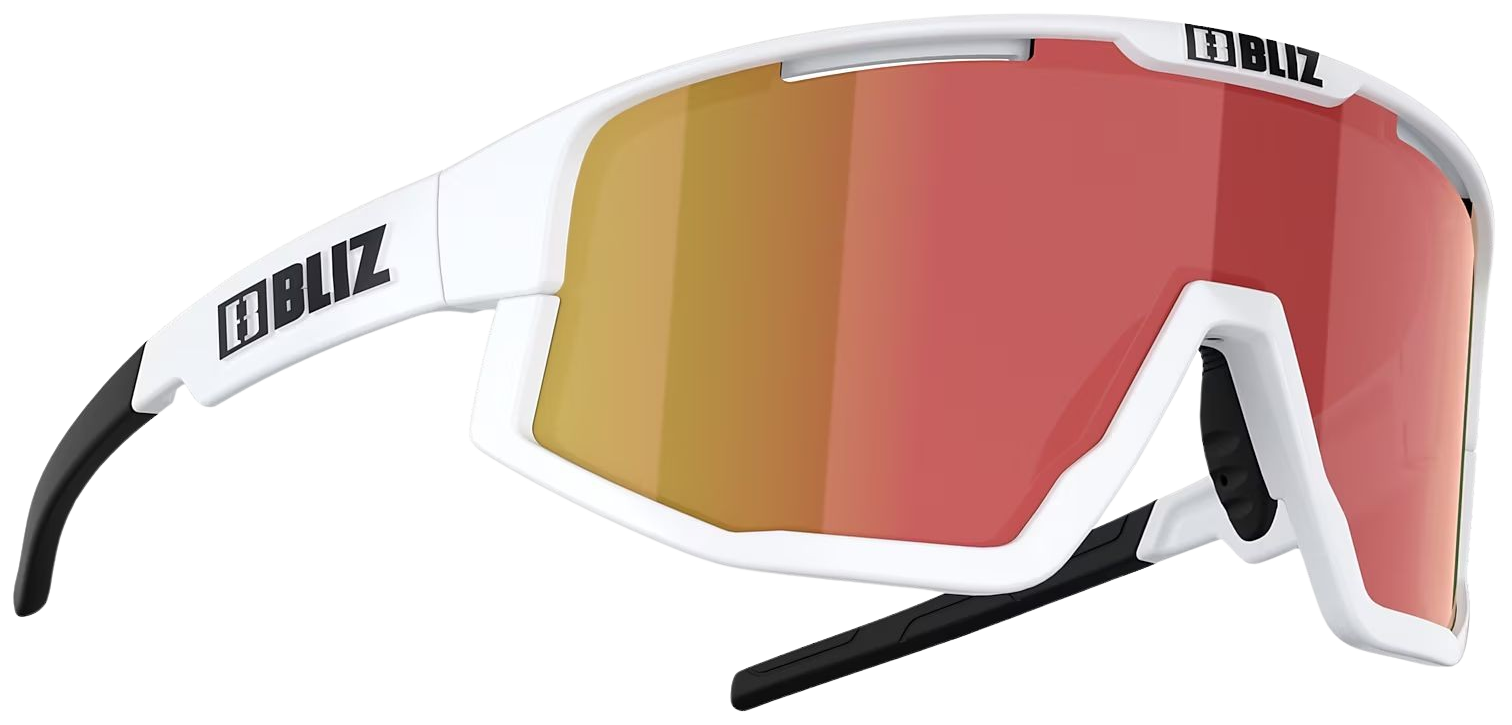 Fusion Matt White with Smoke/Red Multi