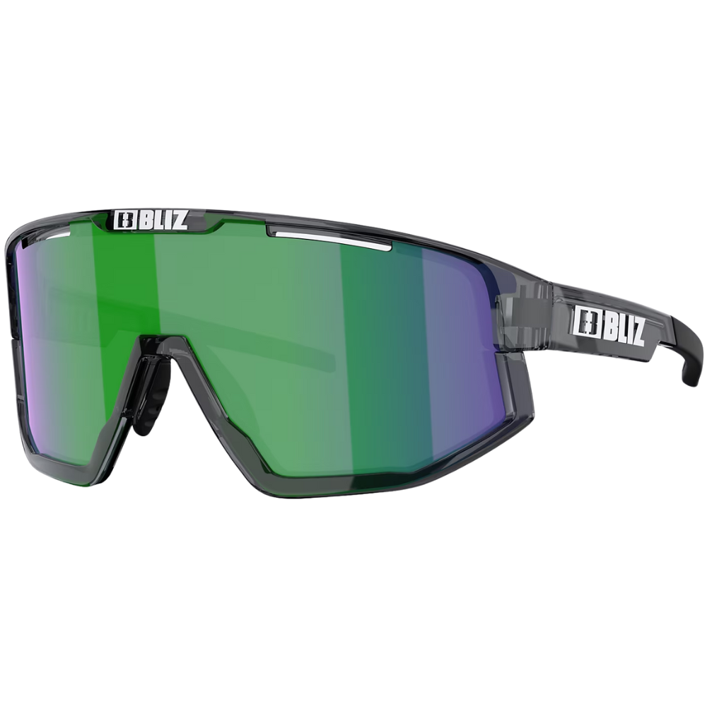 Fusion Small Crystal Black Brown Green Mirror