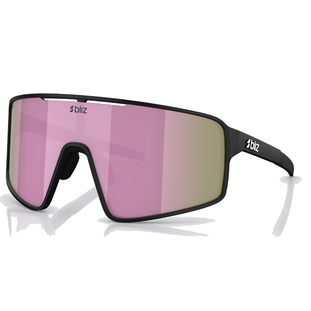 P001 L Matte Black Brown Mirror Pink