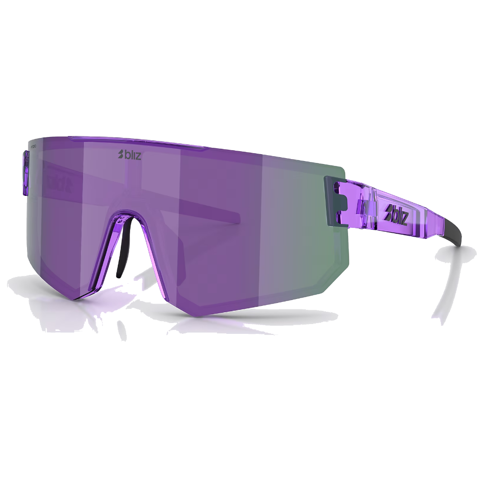 P005 Transparent Purple Smoke W Purple Mirror