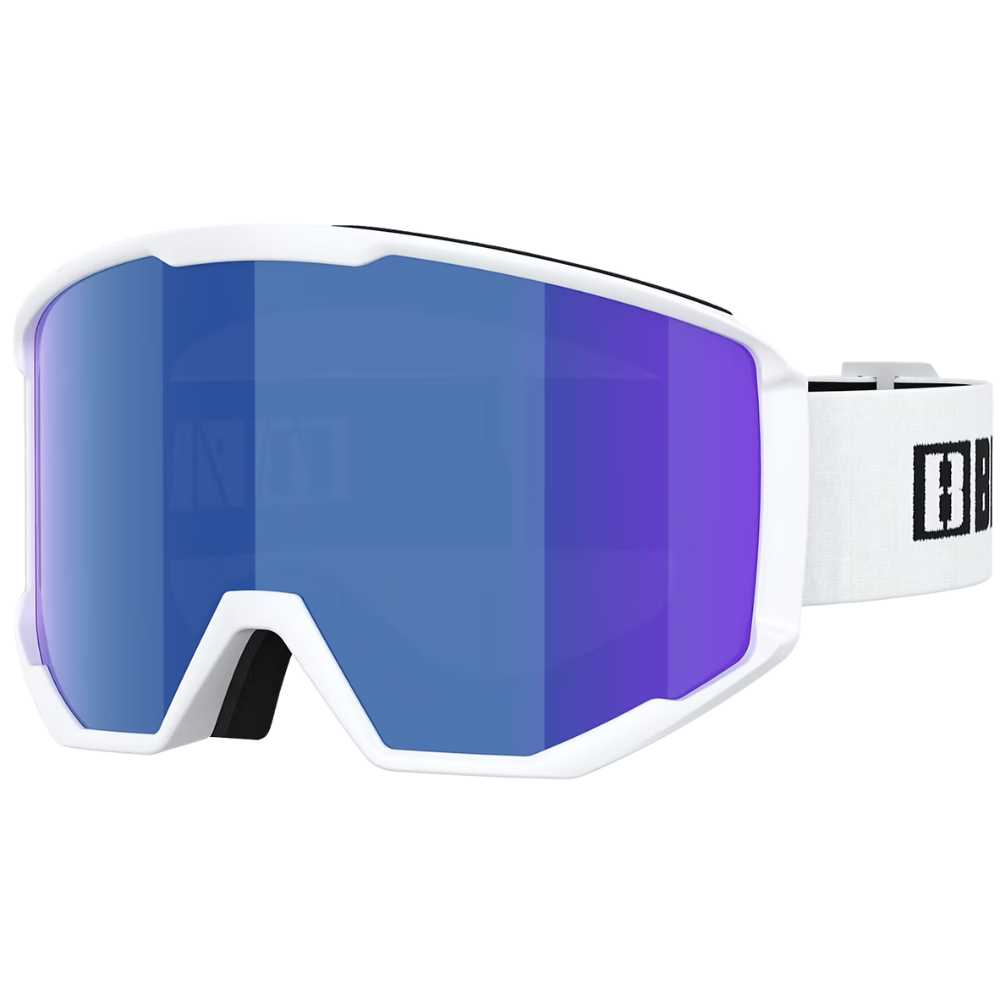 Spark Matte White / Smoke & Blue