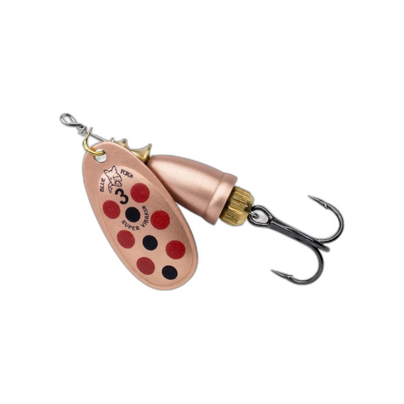 Blue Fox Vibrax UV Spinnare 8g - CRBU