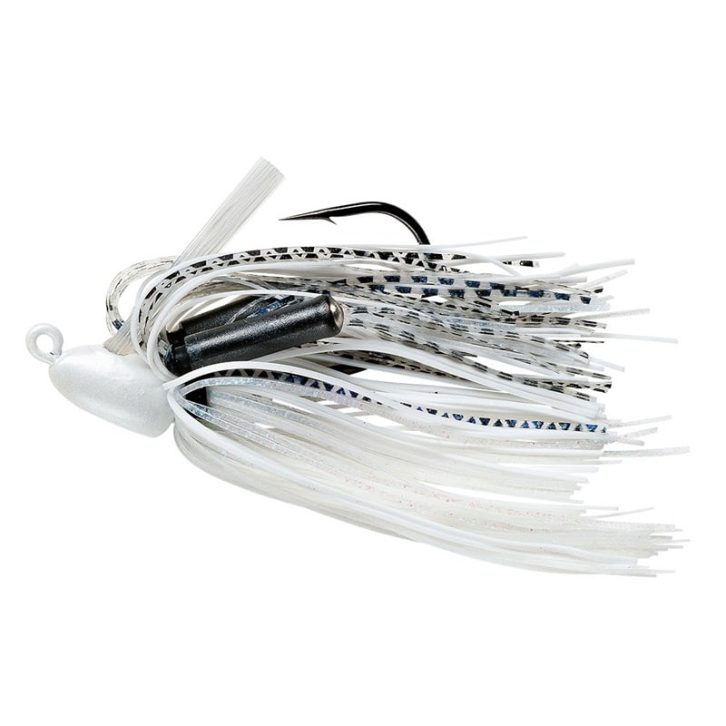 Booyah Boo Jig 7g - Pearl White Shad