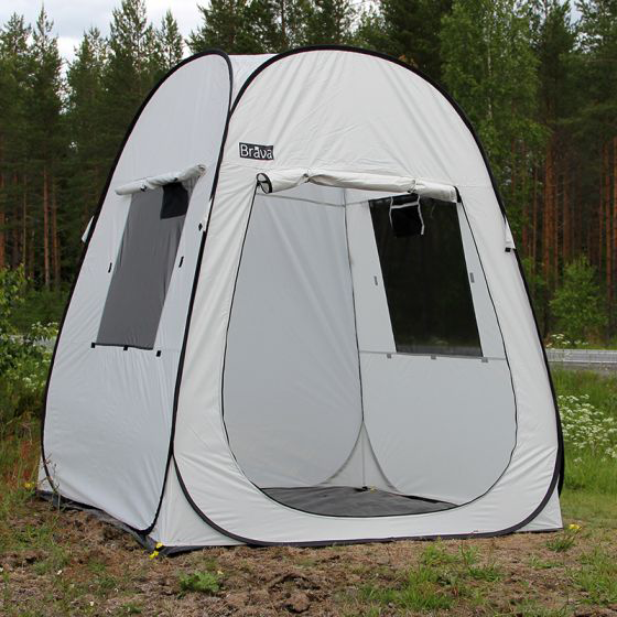Exhibition Tent Pop-Up Gray