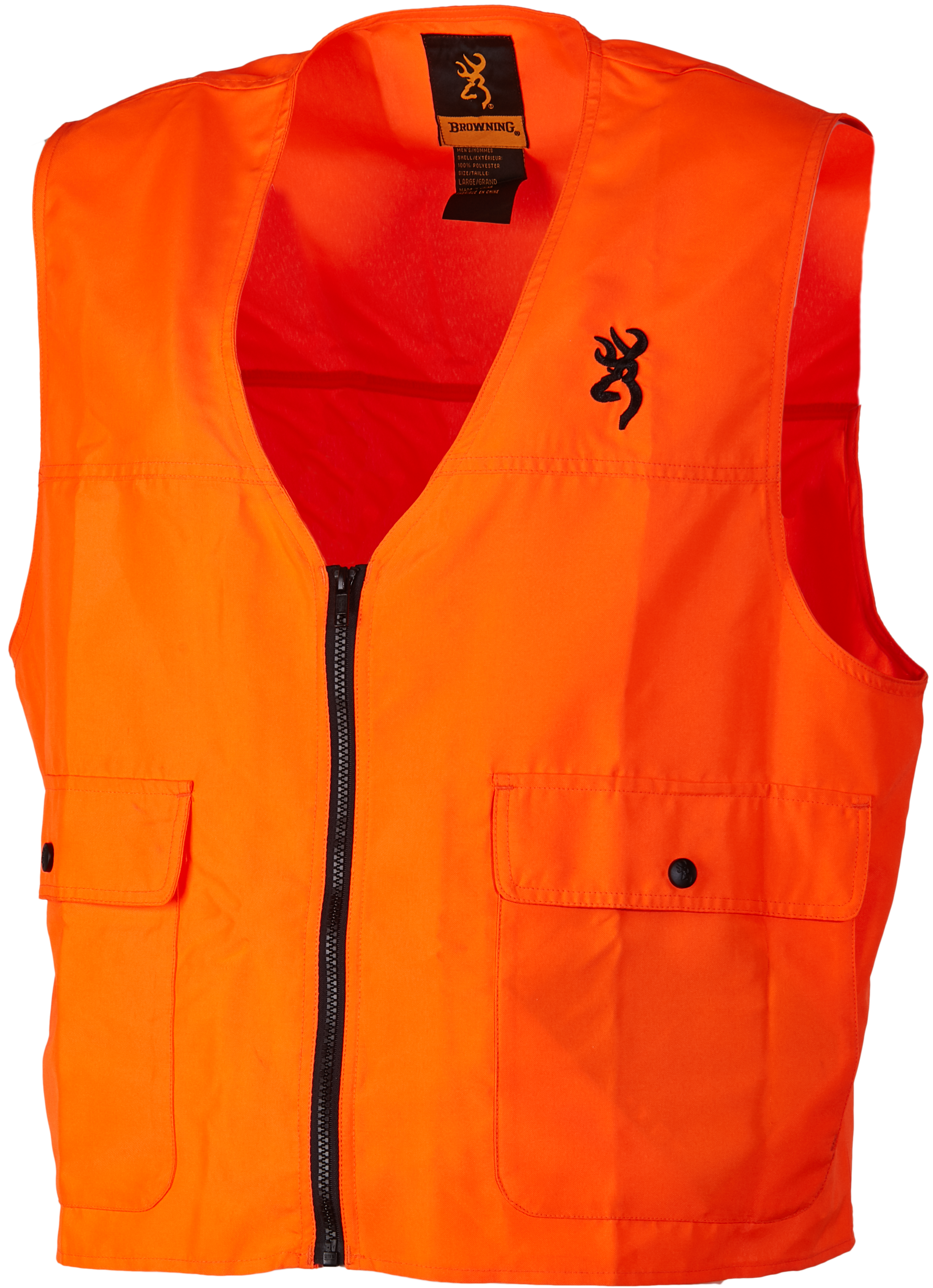 Overlay Safety Vest Blaze Orange
