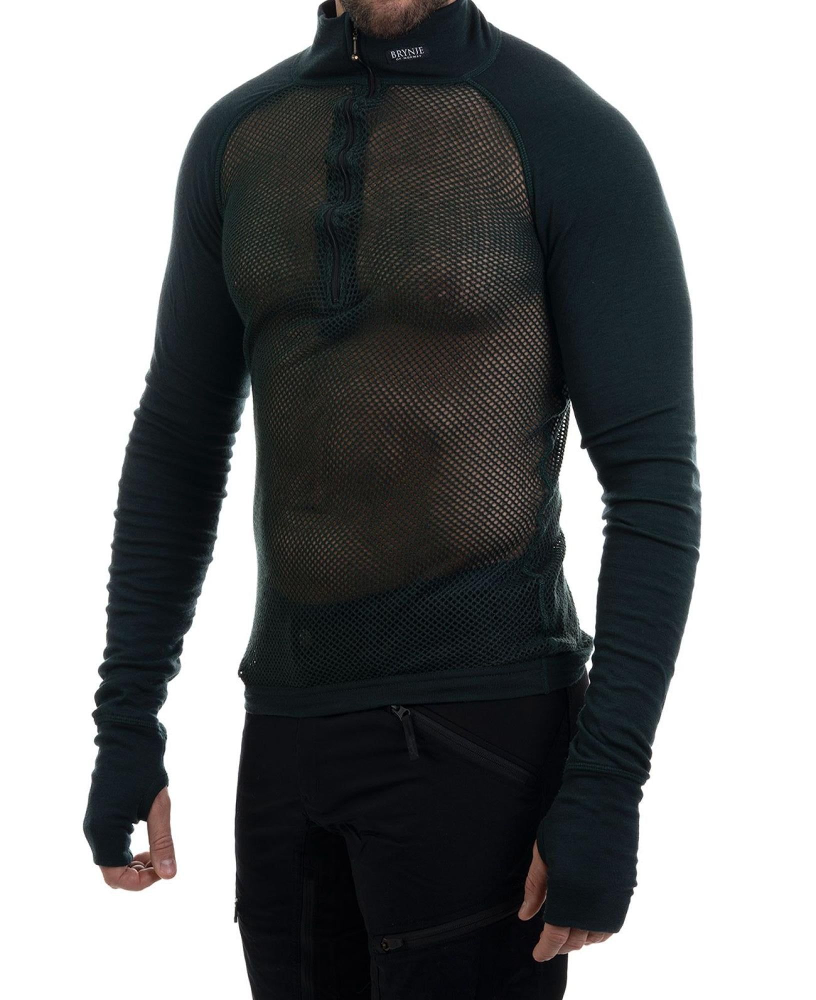 Arctic Zip Combatshirt Green