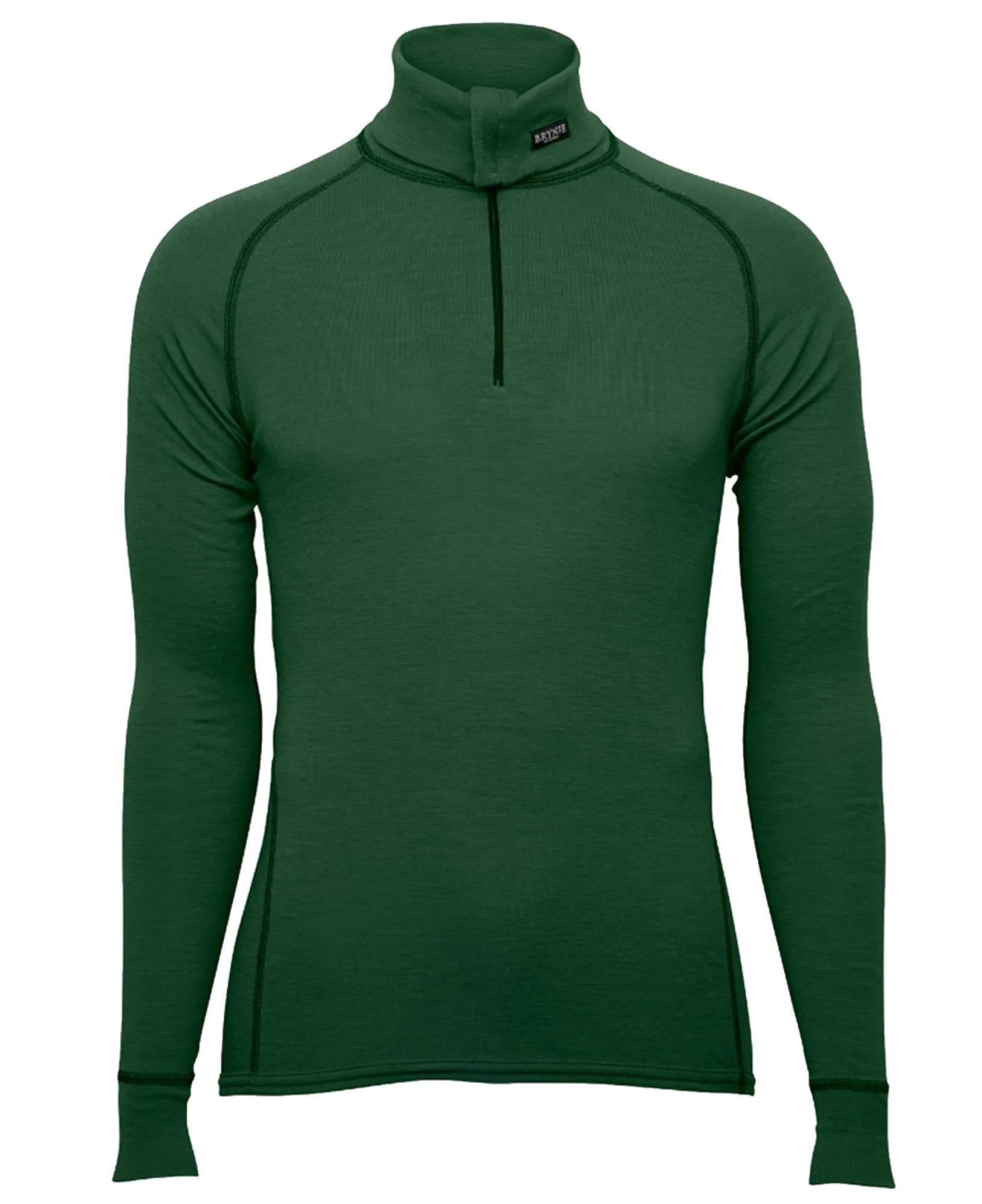Classic Zip Polo Green