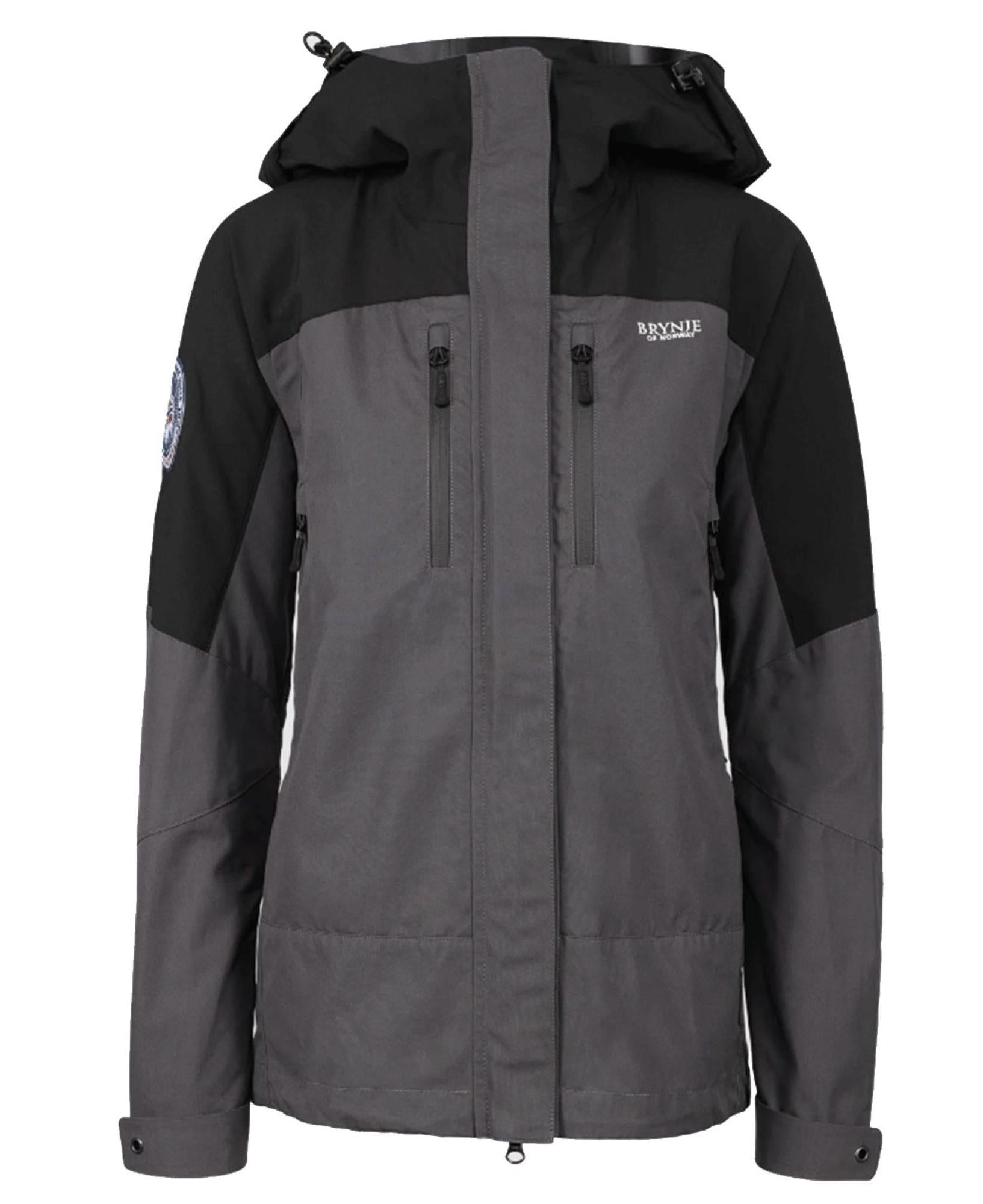 Explore Ventile jacket W's Black/Grey
