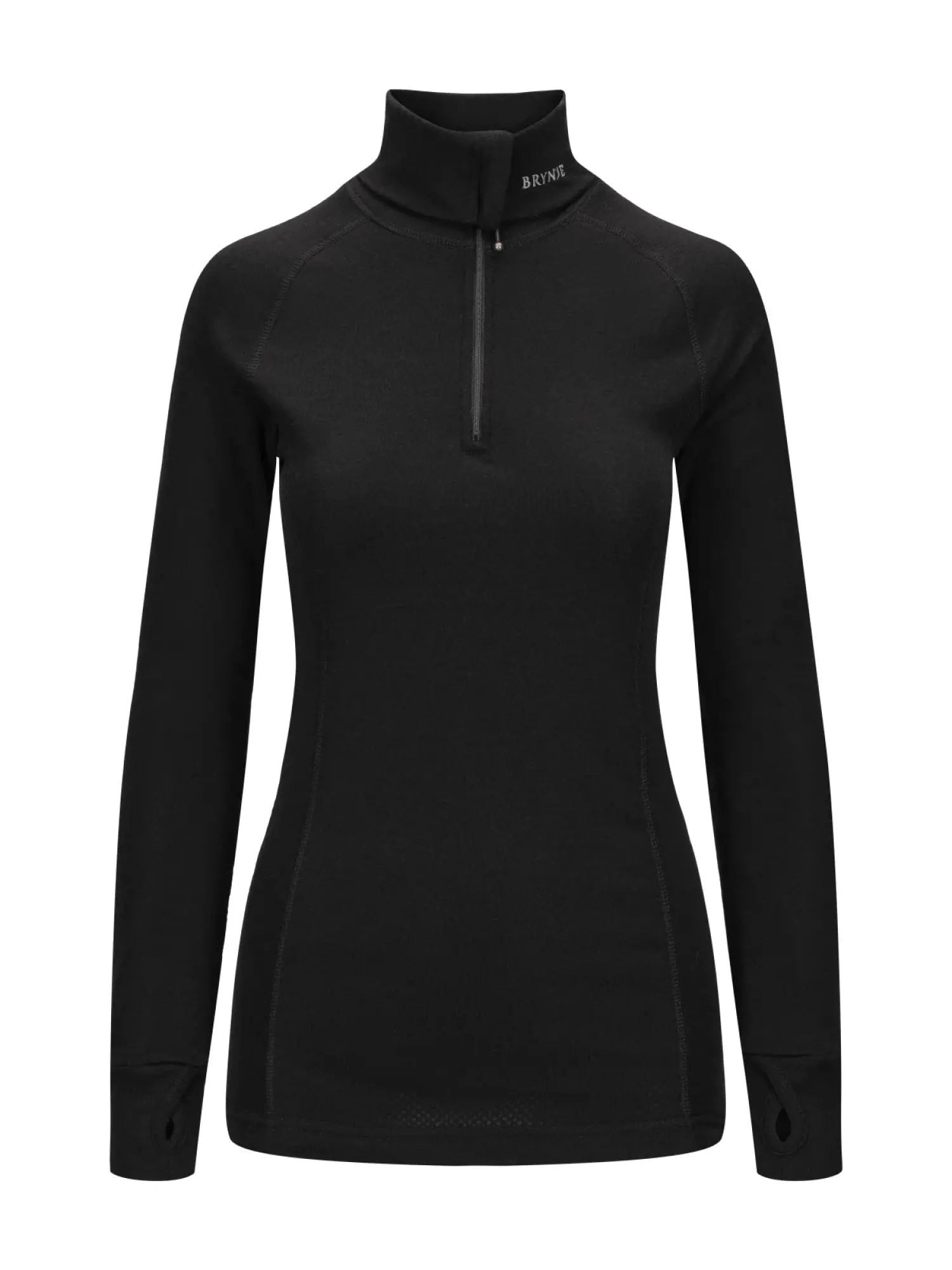 Lady Arctic Zip Polo Black