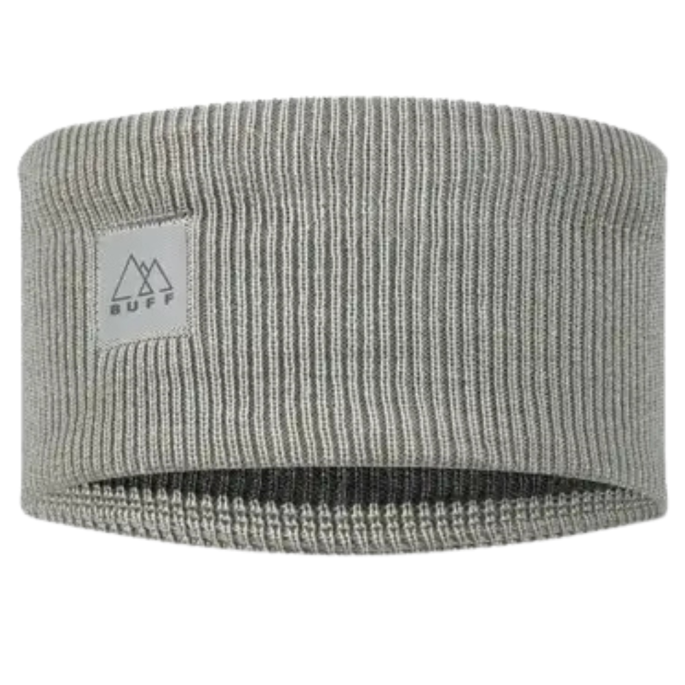 Headband Crossknit Solid Light Grey