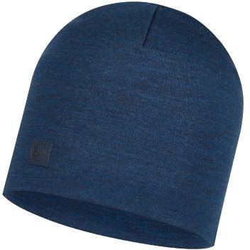 Heavyweight Merino Wool Hat Reg Solid Denim