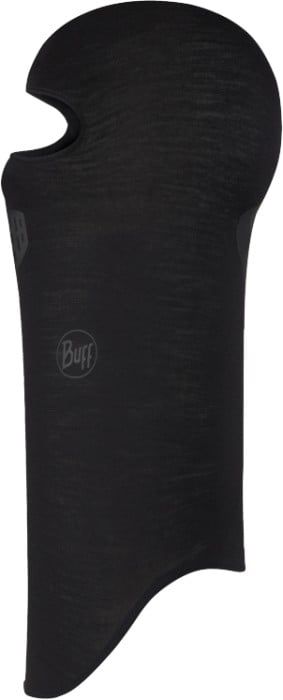 Lightweight Merino Wool Balaclava Solid Black
