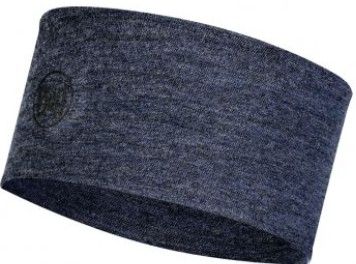 Midweight Wool Headband Night Blue Melange