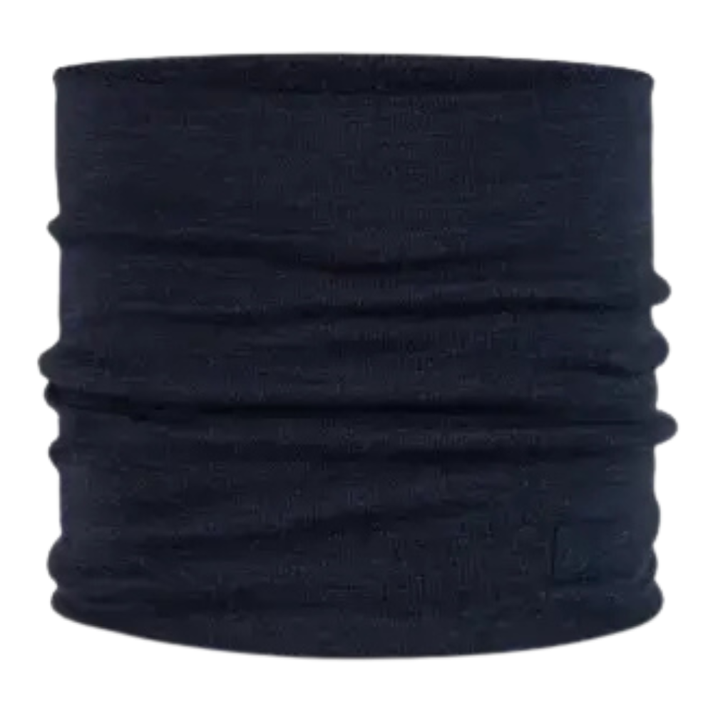 Neckwear Merino Heavyweight Solid Night Blue