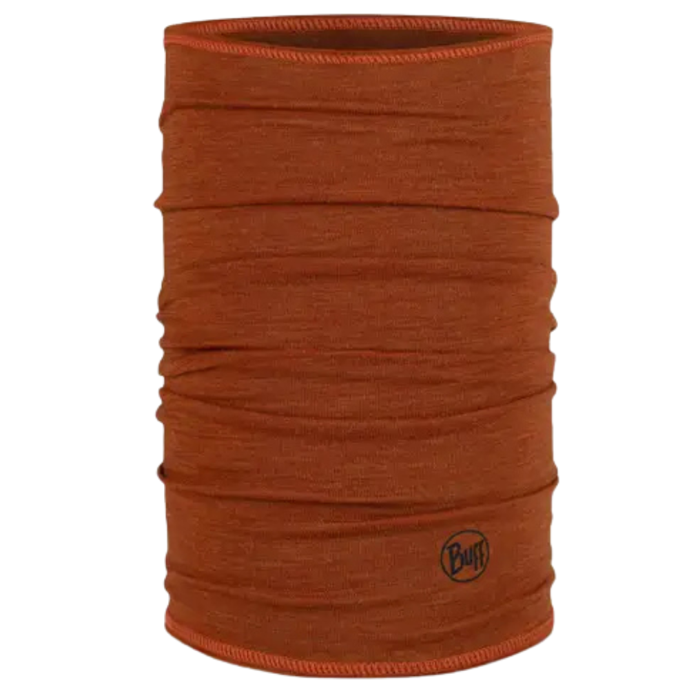 Neckwear Merino Lightweight Solid Cinnamon