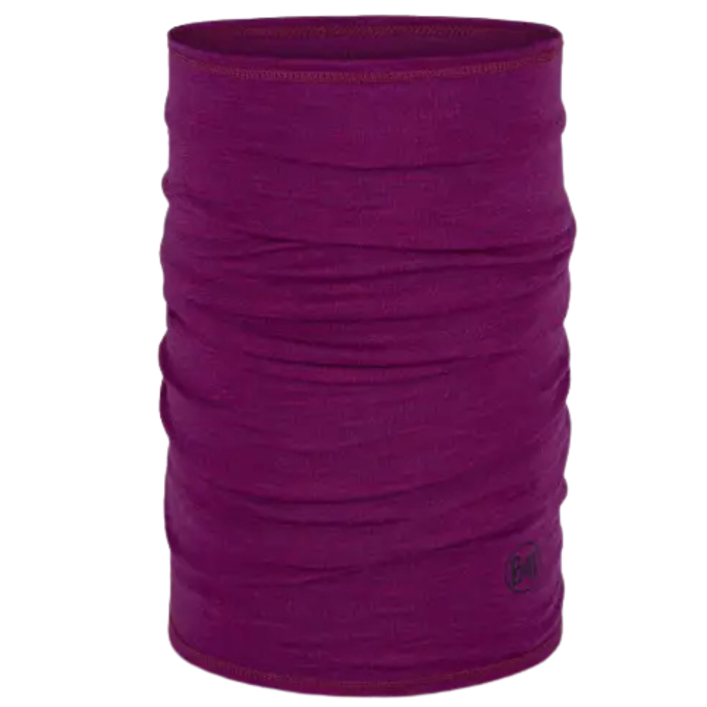 Neckwear Merino Lightweight Solid Magenta