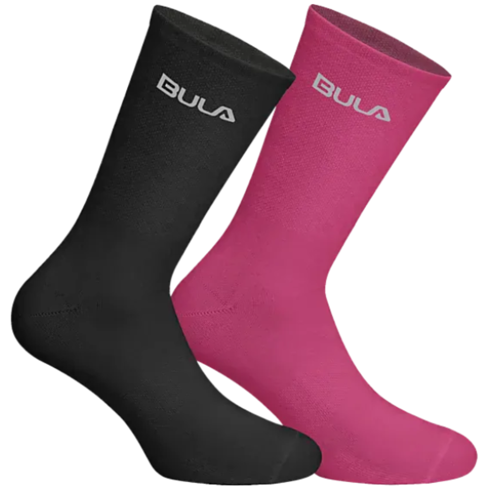 2Pk Wool Socks Junior Berry