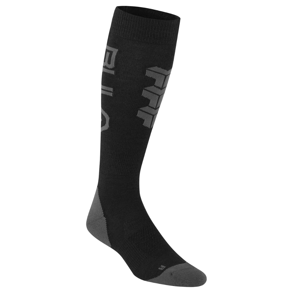Geo Ski Sock Grey