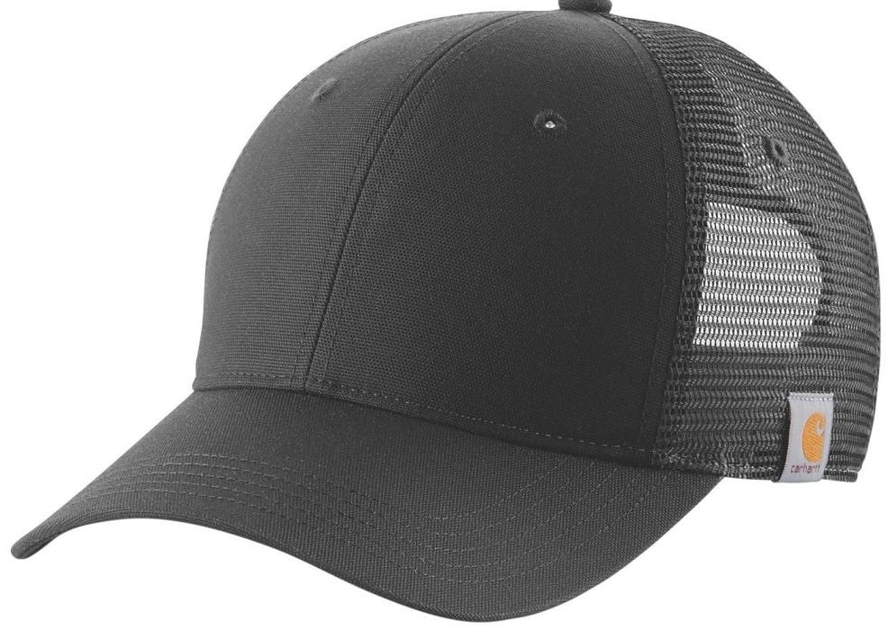 Carhartt Canvas Mesh Back Cap Black