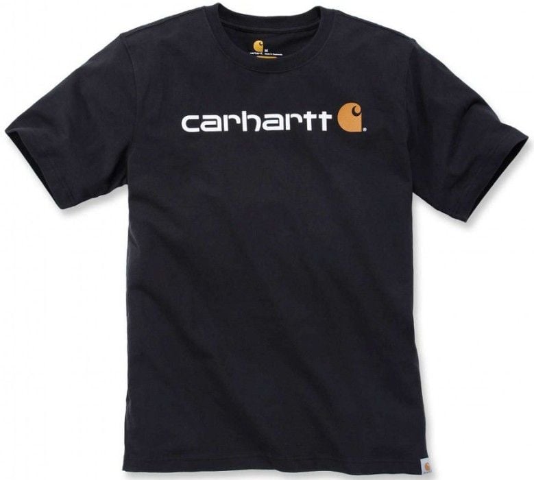 Carhartt M's Core Logo T-Shirt Black