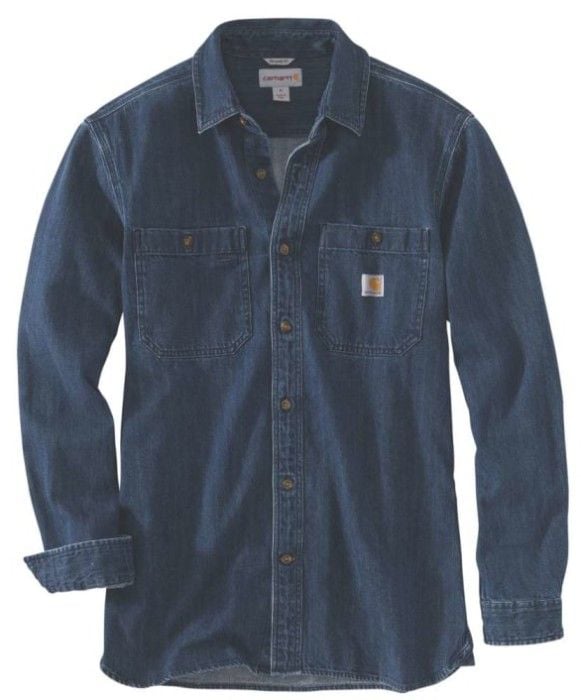 Carhartt M's Denim Long Shirt Sleeve
