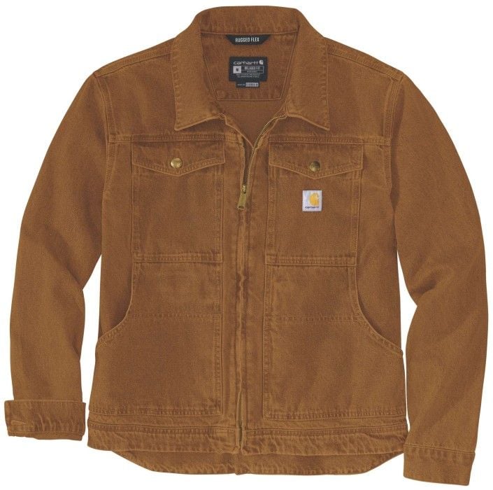 Carhartt M's Duck Relaxed Fit Jacket Carhartt® Brown