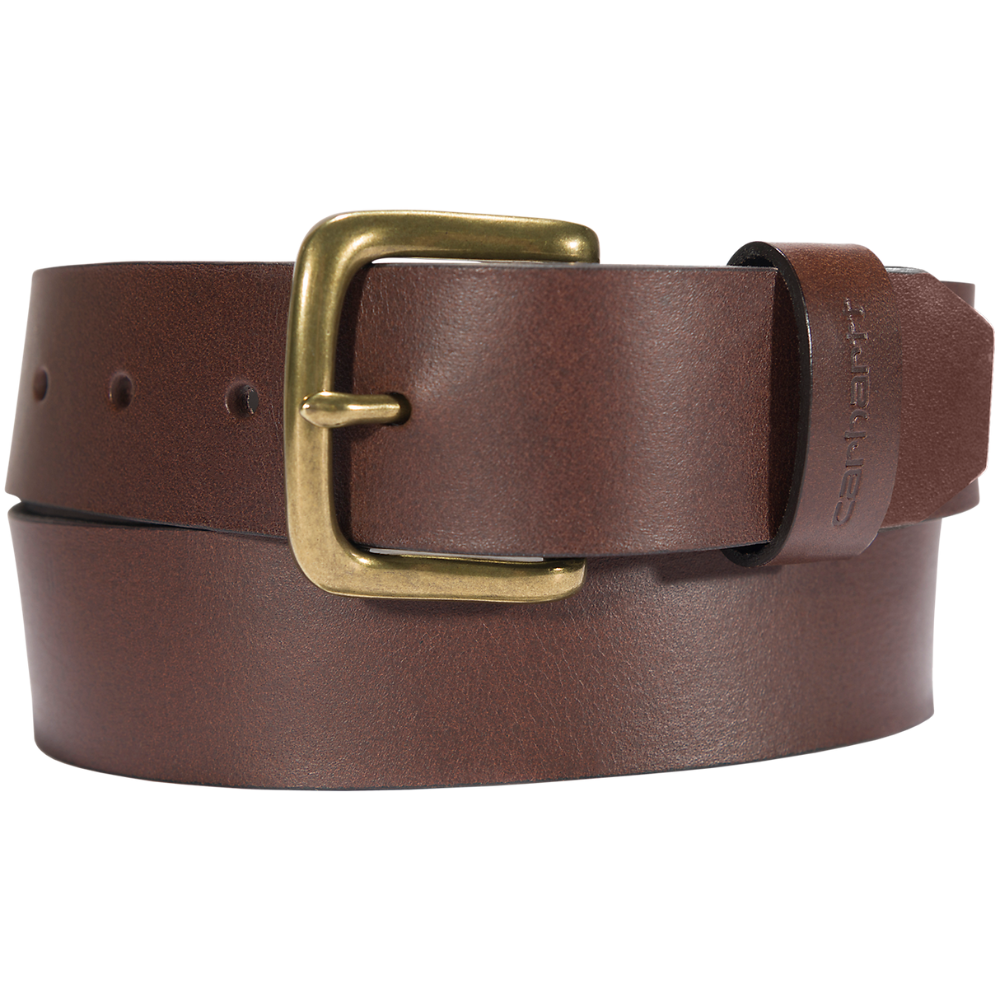 Carhartt M's Leather Classic Buckle Belt Dark Brown