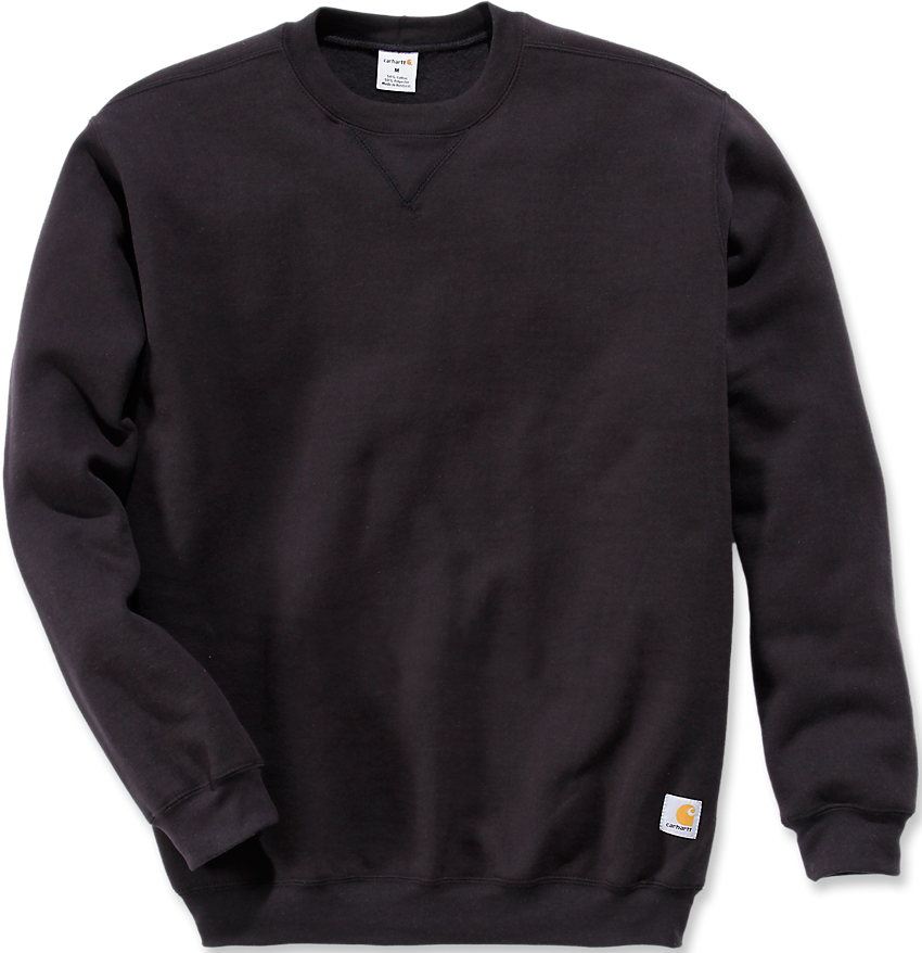 Carhartt M's Midweight Crewneck Sweatshirt Black