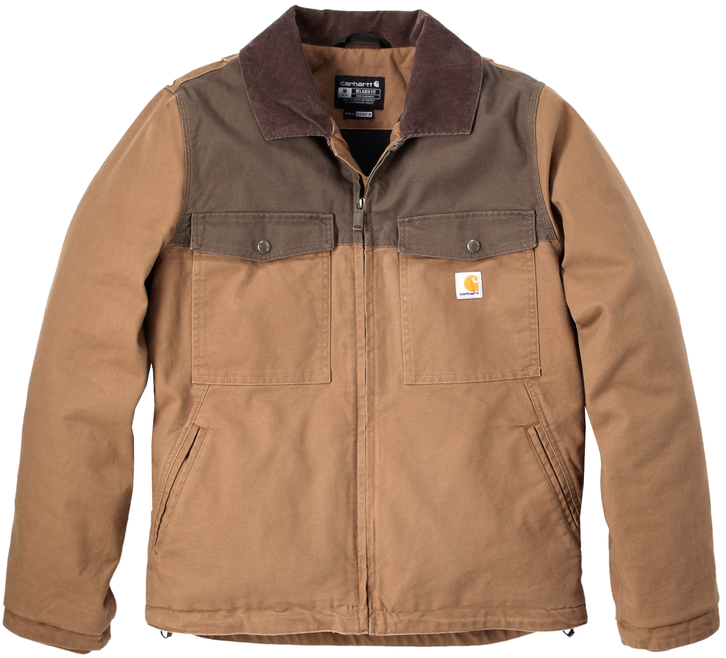 Carhartt M's Montana Duck Insulated Jacket Carhartt Brown/Coffee