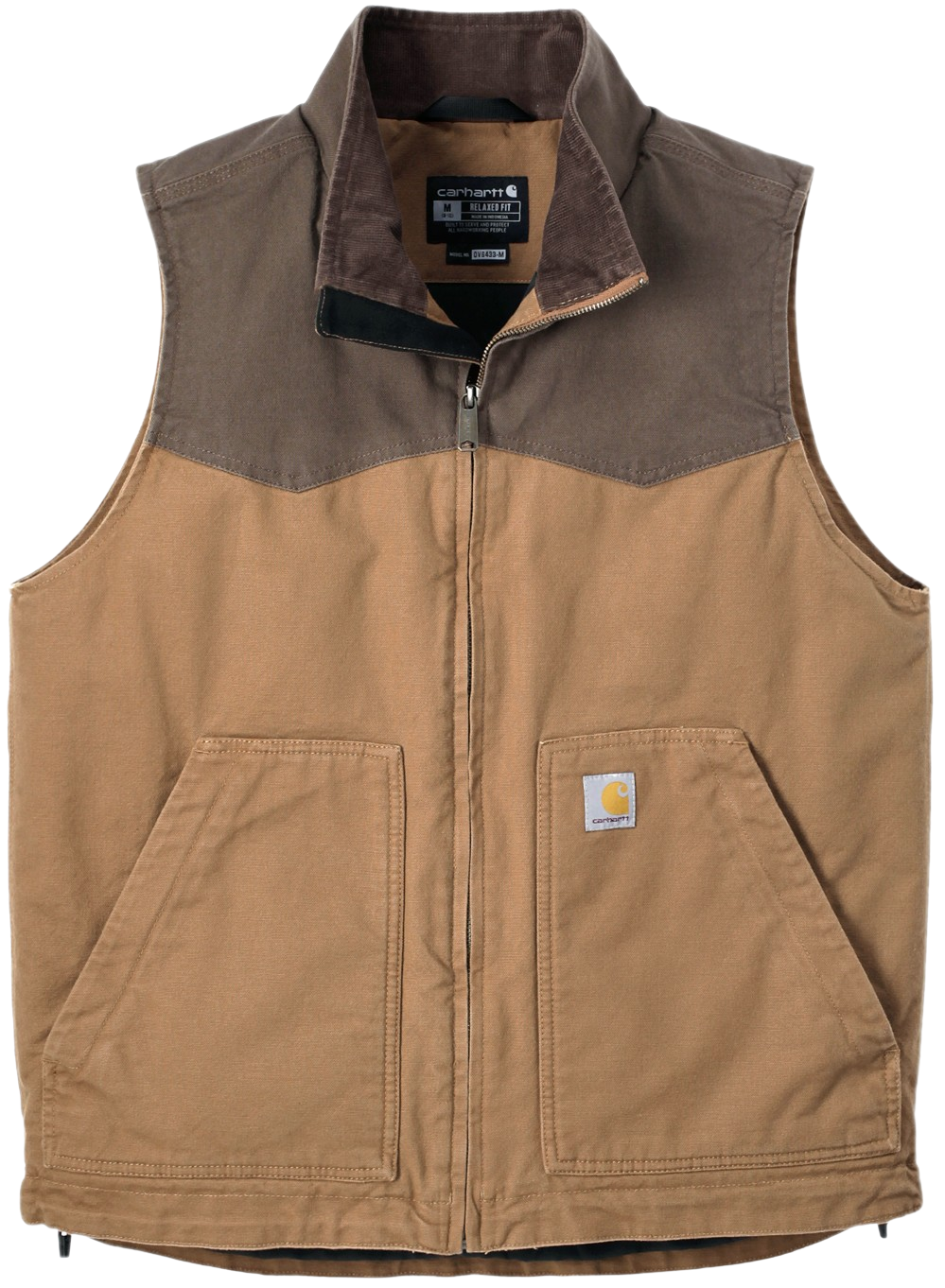 Carhartt M's Montana Duck Vest Carhartt Brown/Coffee