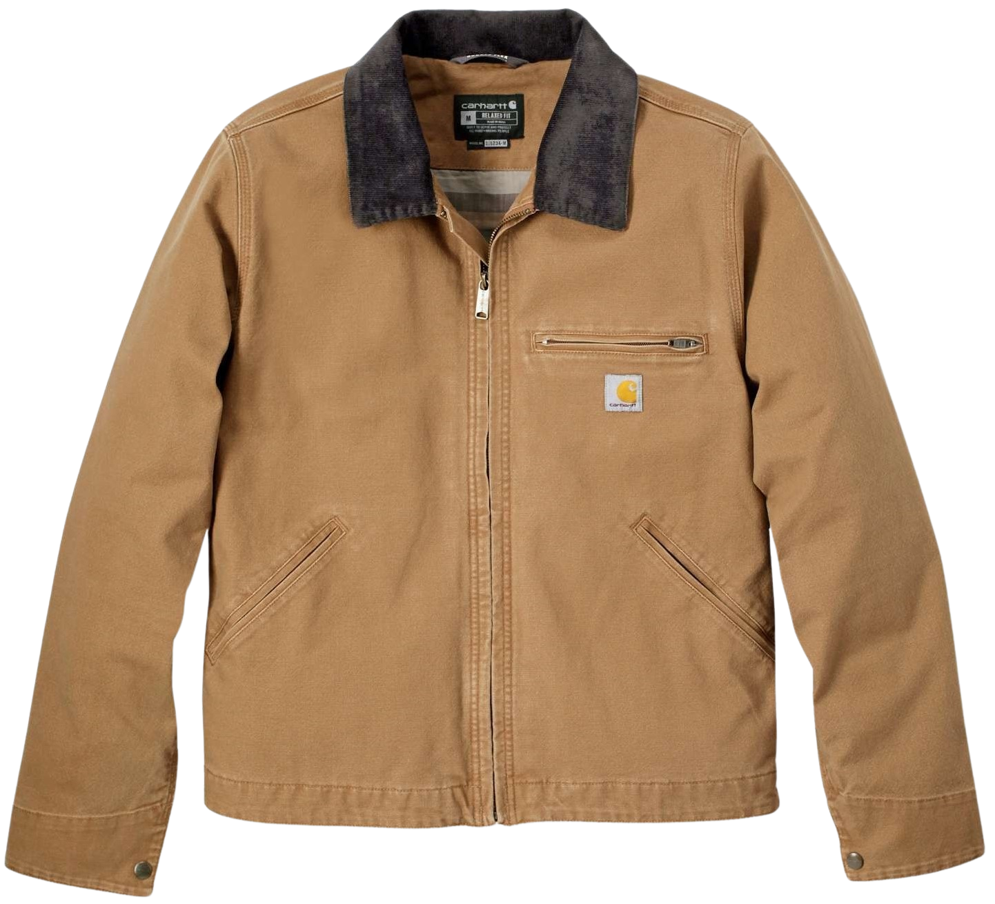 Carhartt M's Relaxed Fit Duck Detroit Jacket Carhartt® Brown
