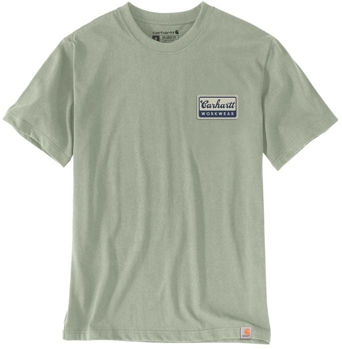 Carhartt M's Script S/S Patch T-Shirt Sage