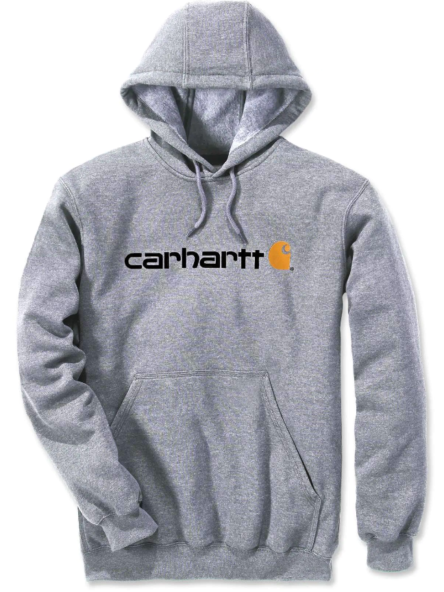 Carhartt M's Signature Logo Sweatshirt Heather Grey