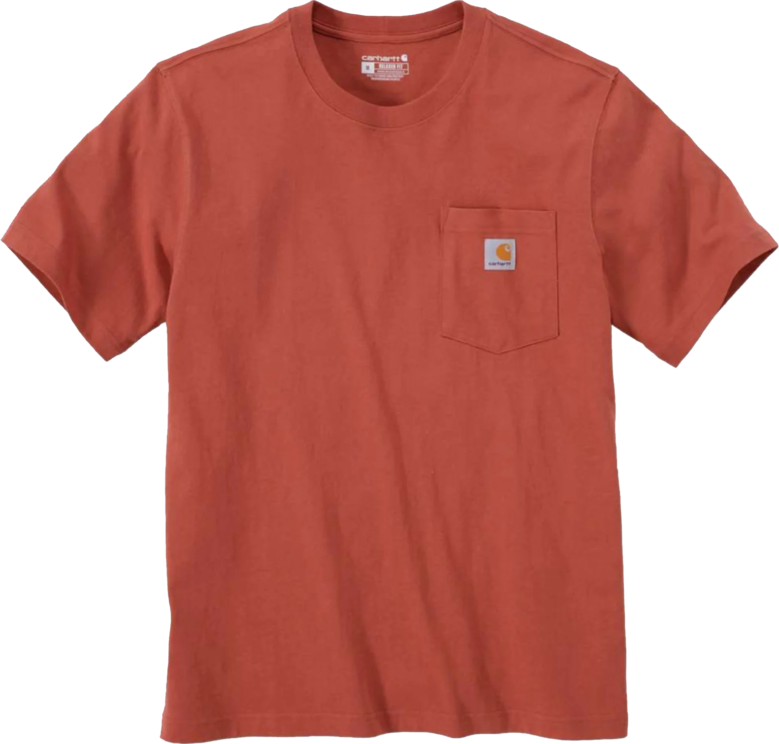 Carhartt M's Workwear Pocket S/S T-Shirt Terracotta