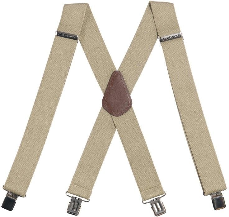 Carhartt Rugged Flex Elastic Suspenders Dark Brown