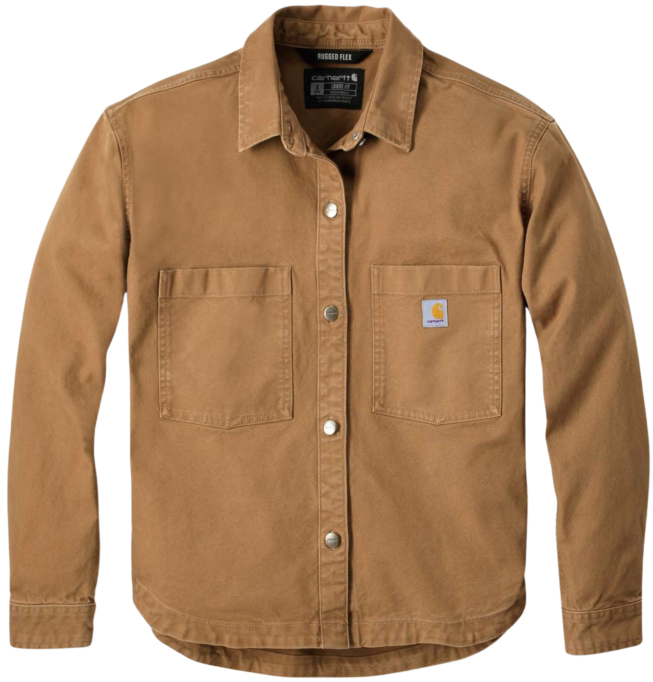 Carhartt W's Heavyweight Duck Overshirt Carhartt® Brown