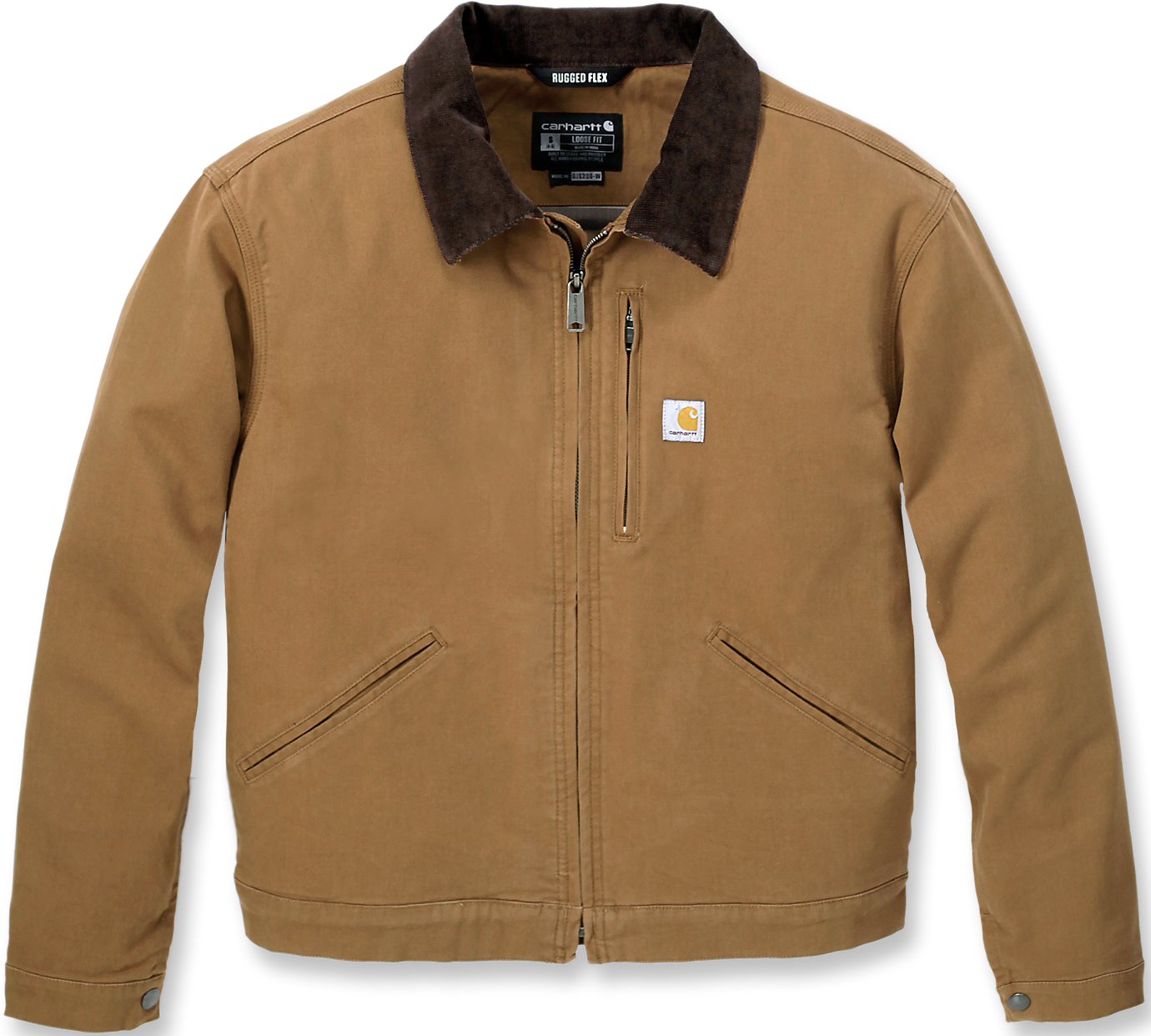 Carhartt W's Relaxed Fit Canvas Detroit Jacket Carhartt® Brown