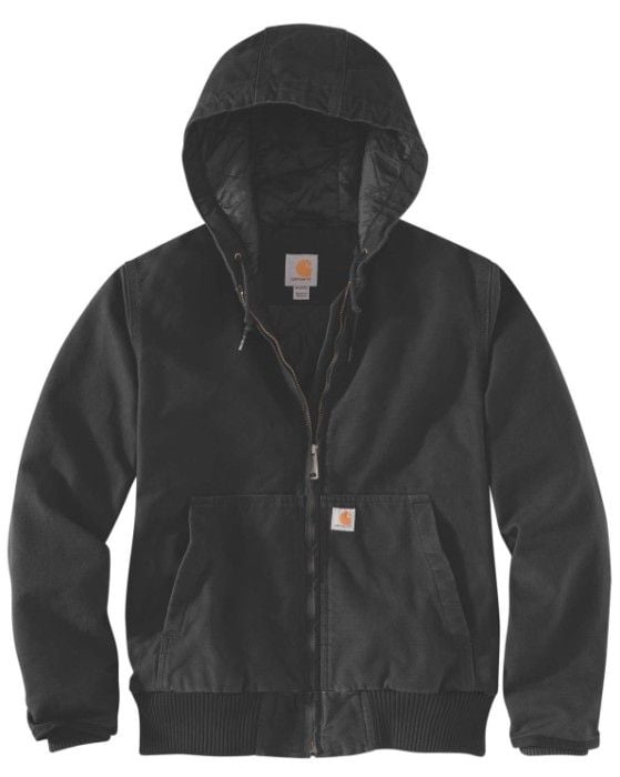 Carhartt W's Washed Duck Active Jackets Black