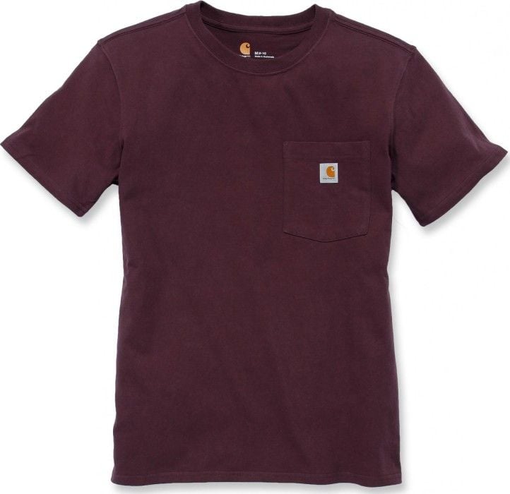 Carhartt W's Workwear Pocket S/S T-Shirt Deep Wine