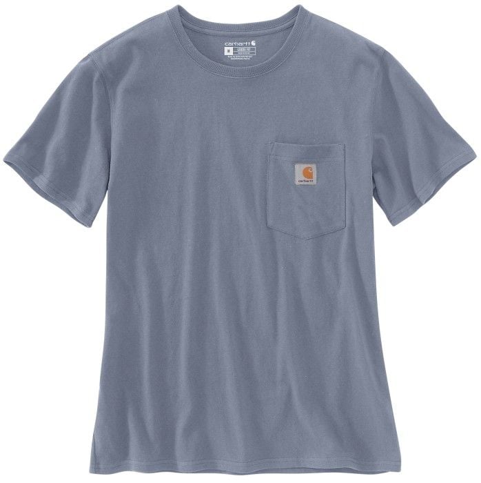 Carhartt W's Workwear Pocket S/S T-Shirt Wisteria Heather