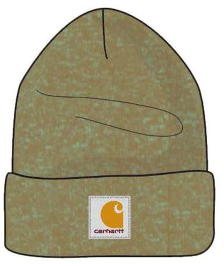 Carhartt Watch Hat Olive Winter White