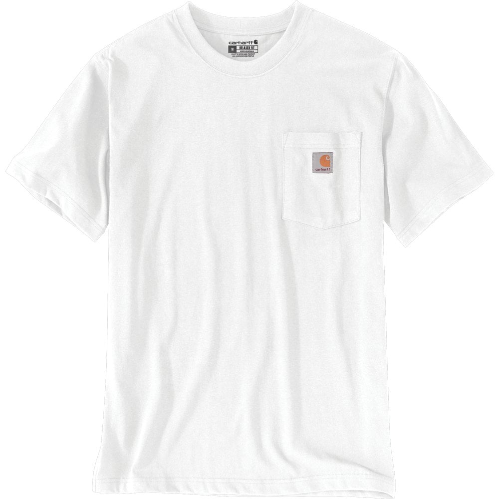 Dearborn Relaxed Pocket T-Shirt New White