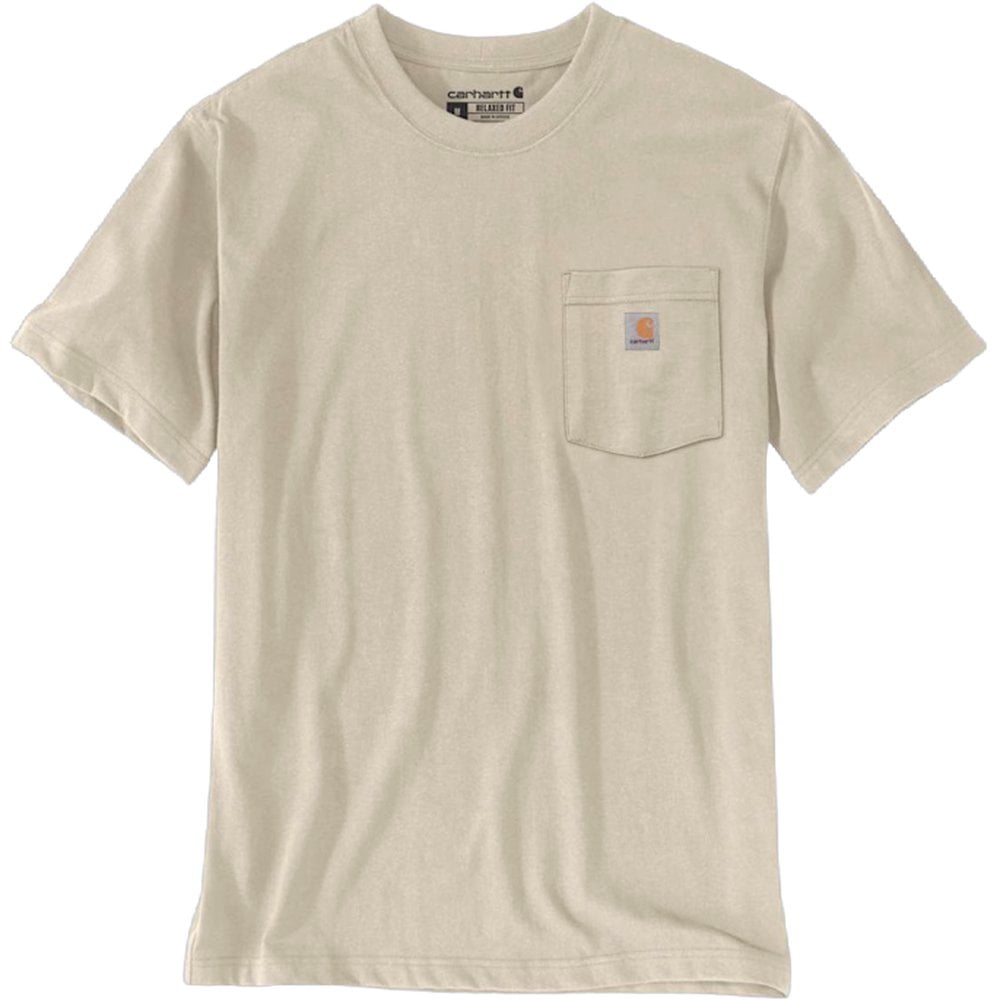 Irvine Relaxed Multi Color C T-Shirt Oat Milk