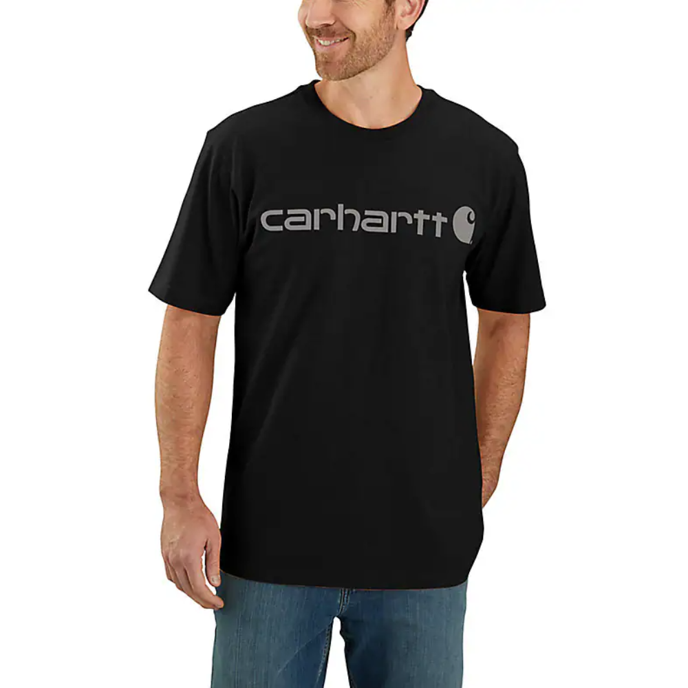 M's Dearborn Relaxed Logo T-Shirt Black/Gray