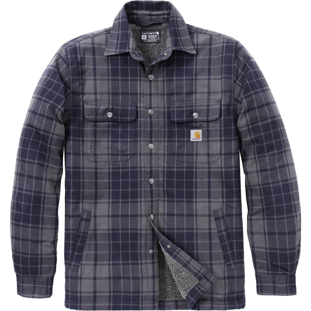 M's Hubbard Plaid Shirt Jac Navy/Shadow