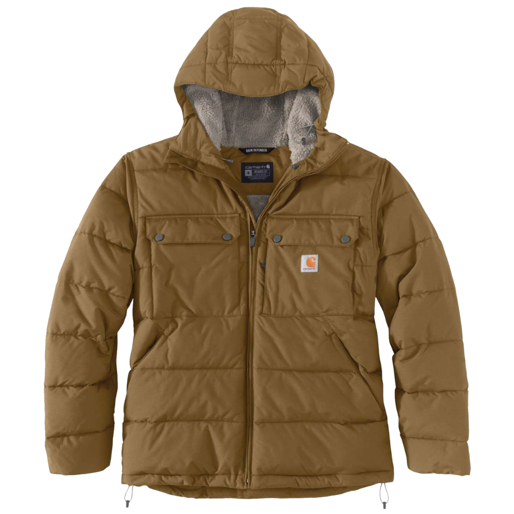 M's Loose Fit Midweight Insulated Jacket Oak Brown