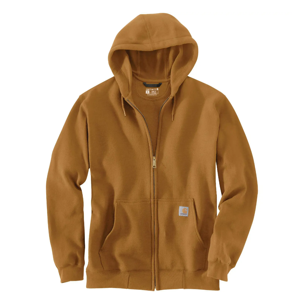 M's Marquette Full-Zip Sweatshirt Carhartt Brown