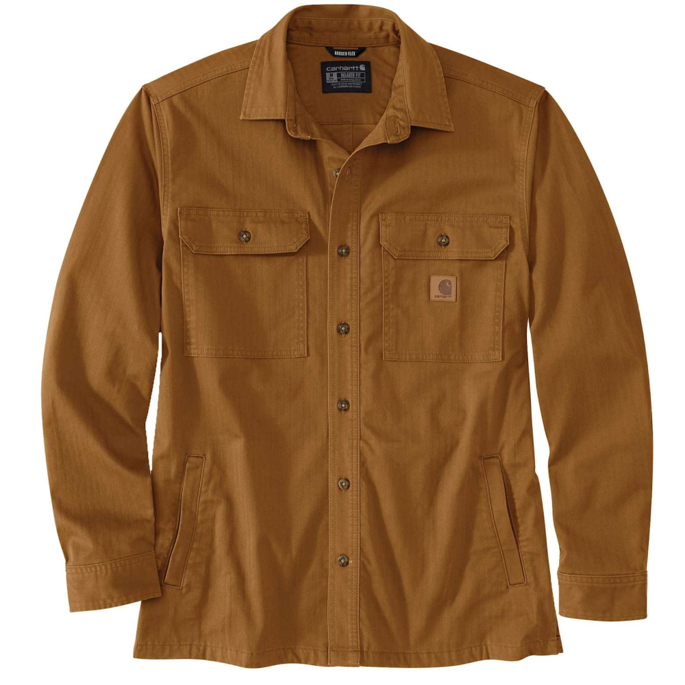 M's Newcastle Shirt Jac Carhartt Brown