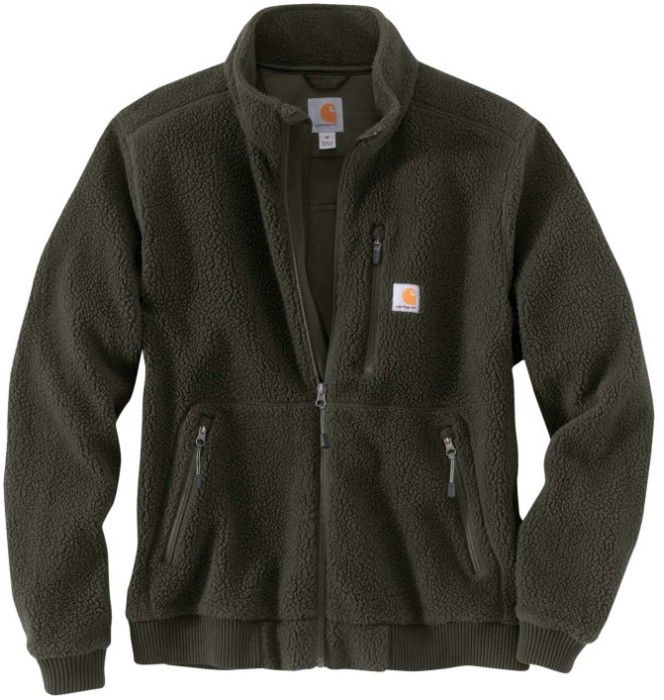 M's Relaxed Fit Fleece Jacket Basil Heather